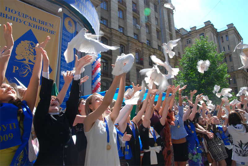 Голуби на выпускной картинки